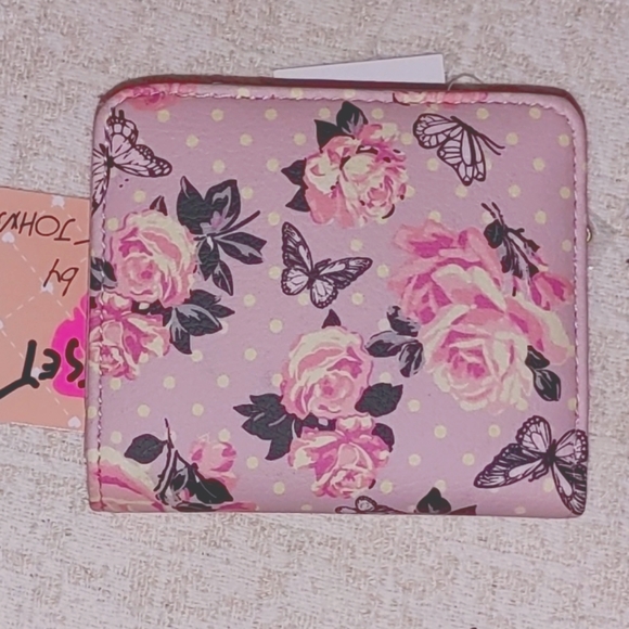 New Retired Betsey Johnson Butterfly Backpack & Wallet - Picture 4 of 4